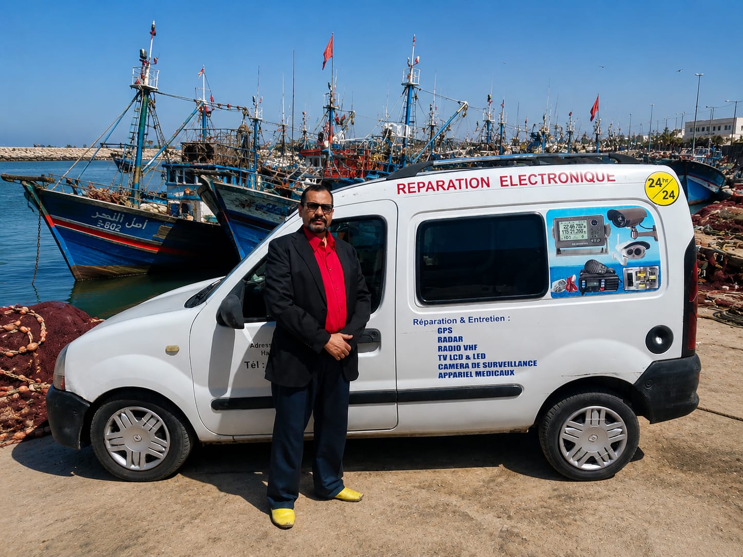 صيانة الإلكترونيات البحرية - Electro Sahara